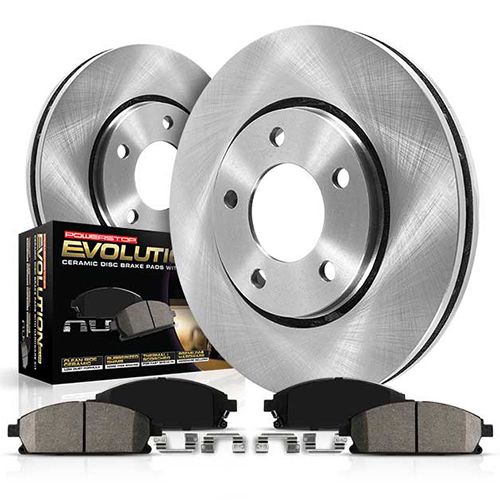 Power Stop Front Autospecialty Brake Kit | Multiple Audi/Volkswagen Fitments (KOE2259)