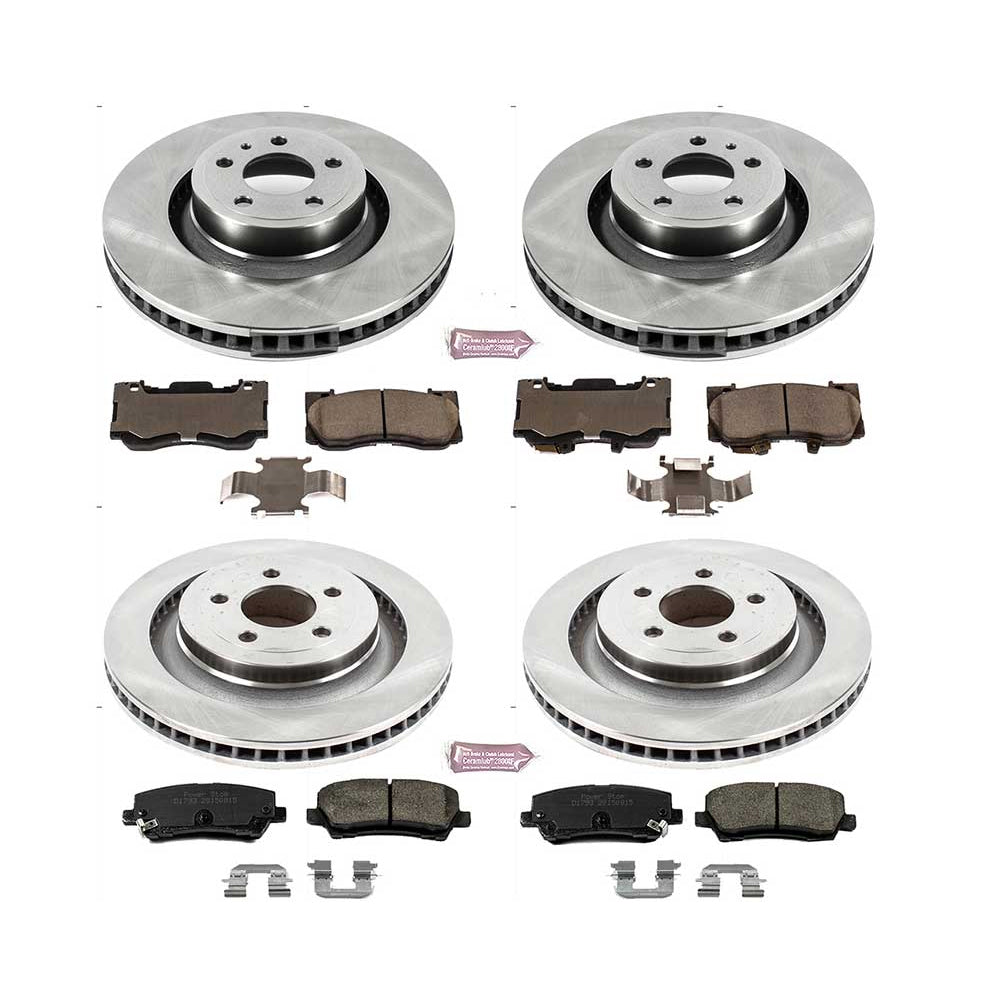 Power Stop Front & Rear Autospecialty Brake Kit | 2015-2020 Ford Mustang Ecoboost / GT (KOE6805)