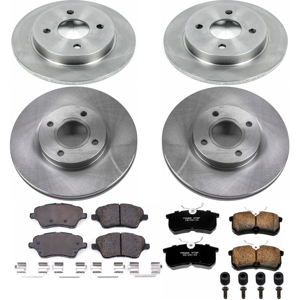Power Stop Front & Rear Autospecialty Brake Kit | 2014-2019 Ford Fiesta ST (KOE7002)