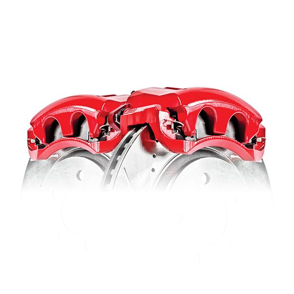 Power Stop Front Red Calipers - Pair | 2014-2024 Infiniti Q50 / Q60 (S7146)