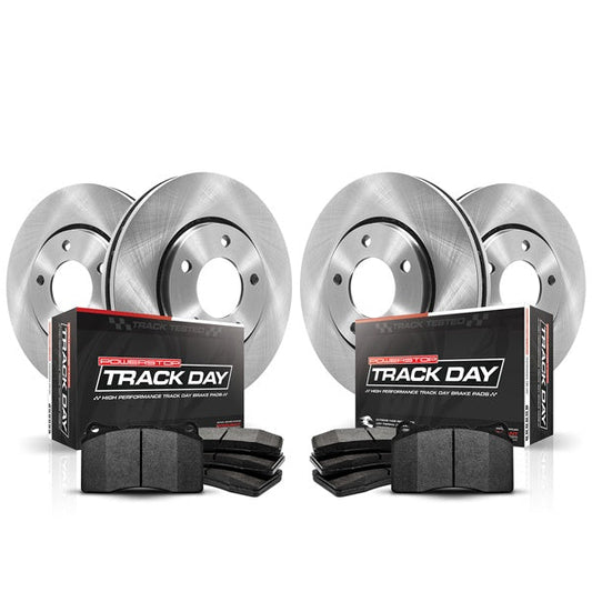 Power Stop Front & Rear Track Day Brake Kit | 2013-2016 Subaru BRZ (TDBK6112)