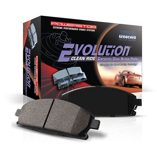 Power Stop Z16 Evolution Ceramic Brake Pads | 2014-2024 Infiniti Q50 & 2018-2022 Infiniti Q60 (16-1736/1393)