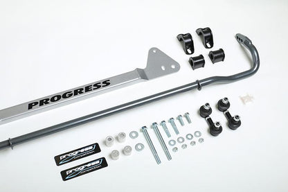 Progress Tech 22mm Adjustable Rear Sway Bar w/ Bar Brace & Adj End Links | 1992-1995 Honda Civic (62.1040)