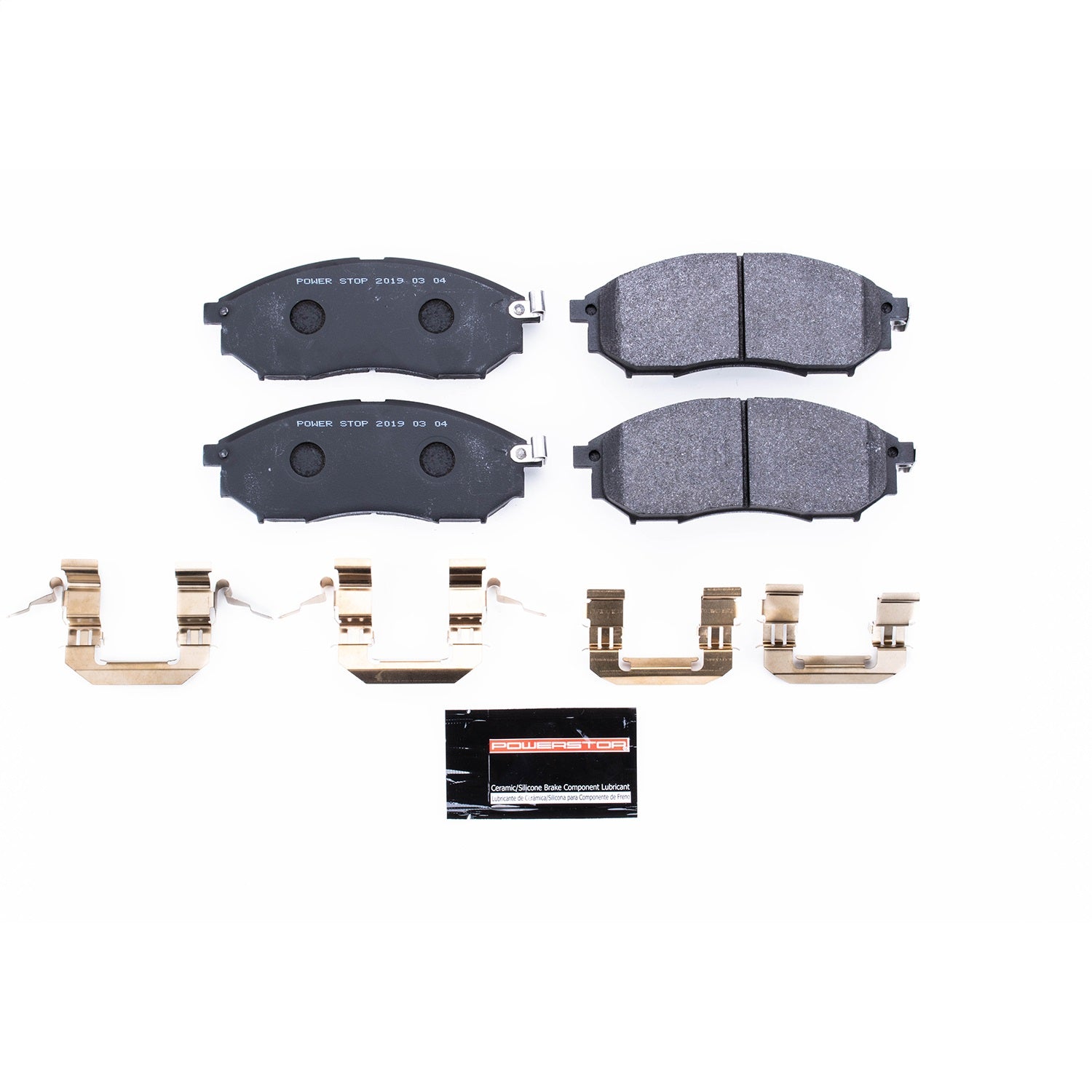 PowerStop Brake Pad Set | 2008–2012 Infiniti EX35 (PSA-888)