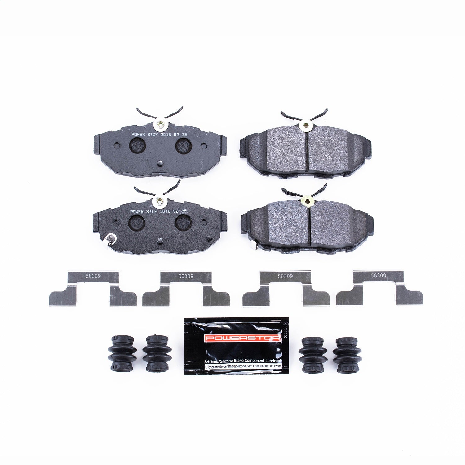 PowerStop Brake Pad Set | 2011–2014 Ford Mustang (PST-1465)