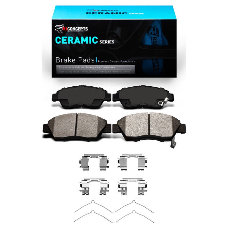 R1 02 - 11 Acura RSX Ceramic Brake Pads & Hardware Kit (2310 - 0948 - 01) - WheelFlip