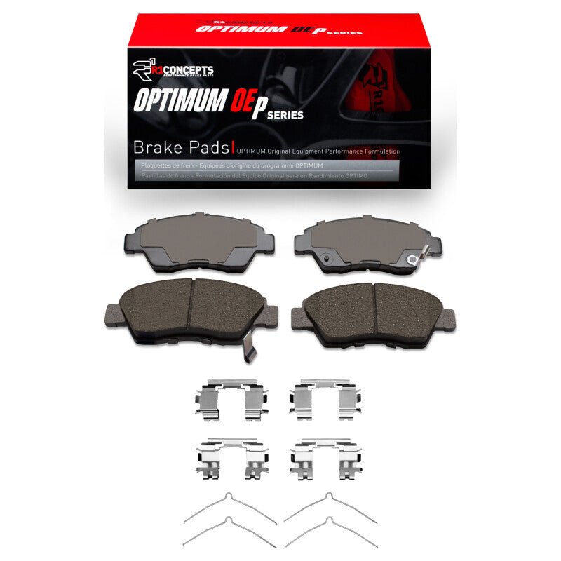 R1 02 - 11 Honda Civic/Fit/RSX OE Brake Pads & Hardware Kit | 2000 - 11 Honda Civic/RSX (2551 - 0948 - 01) - WheelFlip
