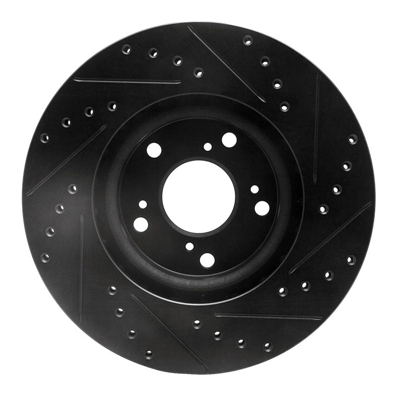 R1 02 - 15 Acura CSX D&S Front Left Rotor | 2001 - 16 Honda CR - V/RSX/ILX (ECB - 59045L) - WheelFlip
