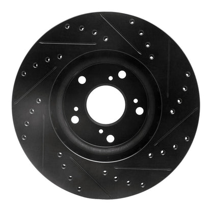 R1 02 - 15 Acura CSX D&S Front Left Rotor | 2001 - 16 Honda CR - V/RSX/ILX (ECB - 59045L) - WheelFlip