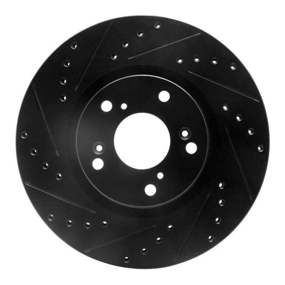 R1 02 - 15 Acura CSX D&S Front Left Rotor | 2001 - 16 Honda CR - V/RSX/ILX (ECB - 59045L) - WheelFlip