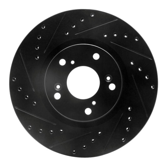 R1 02 - 15 Acura CSX D&S Front Left Rotor | 2001 - 16 Honda CR - V/RSX/ILX (ECB - 59045L) - WheelFlip
