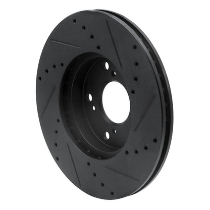 R1 06 - 15 Honda Civic D&S Front Left Brake Rotor | Accord/CR - V/Element (ECB - 59042L) - WheelFlip