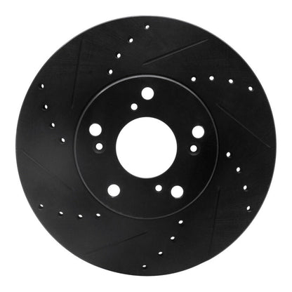 R1 06 - 15 Honda Civic D&S Front Left Brake Rotor | Accord/CR - V/Element (ECB - 59042L) - WheelFlip