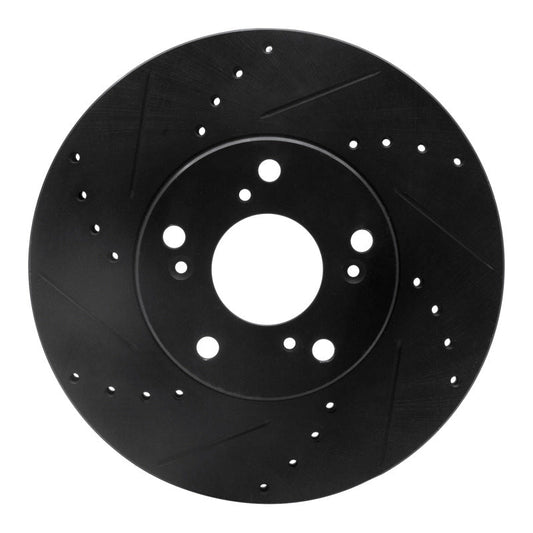 R1 06 - 15 Honda Civic D&S Front Left Brake Rotor | Accord/CR - V/Element (ECB - 59042L) - WheelFlip