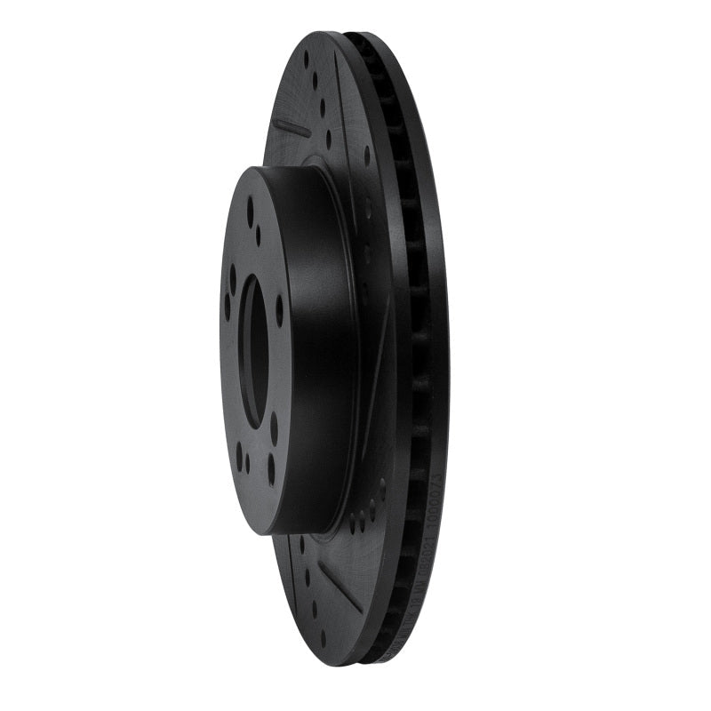R1 12 - 15 Acura ILX Front R Drilled & Slotted Rotor | Honda Civic VIII/IX, Acura ILX (ECB - 59036R) - WheelFlip