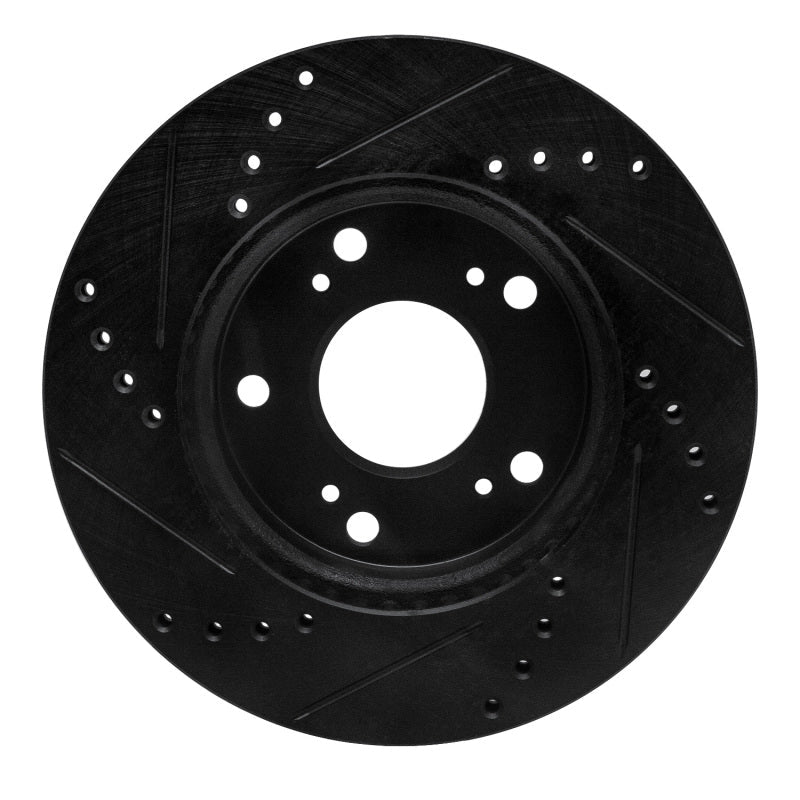 R1 12 - 15 Acura ILX Front R Drilled & Slotted Rotor | Honda Civic VIII/IX, Acura ILX (ECB - 59036R) - WheelFlip