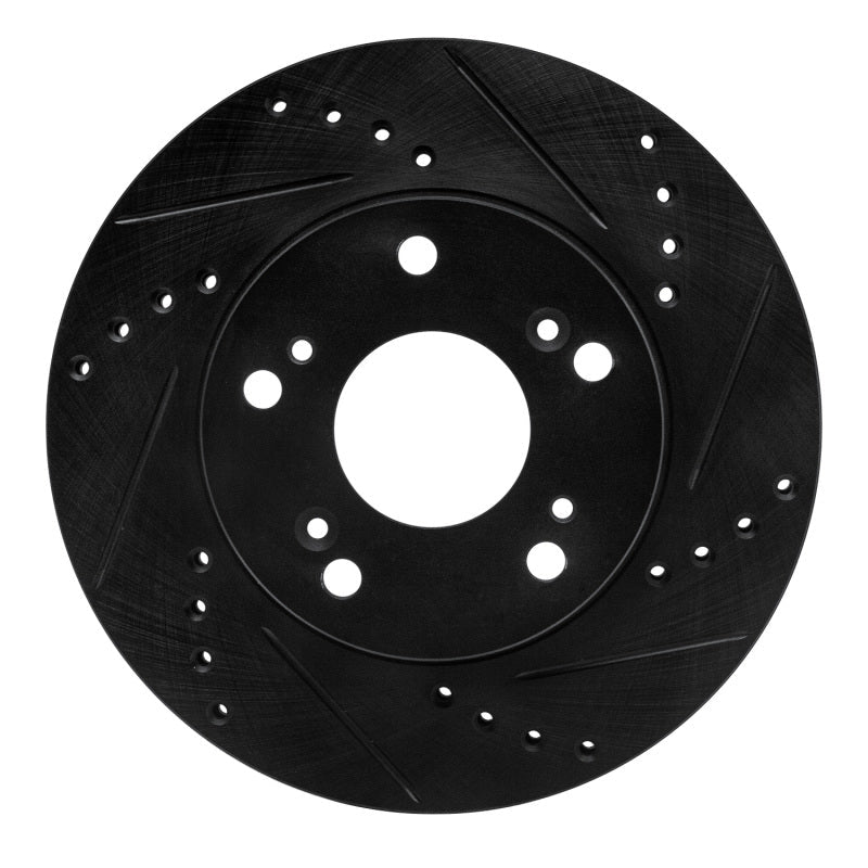 R1 12 - 15 Acura ILX Front R Drilled & Slotted Rotor | Honda Civic VIII/IX, Acura ILX (ECB - 59036R) - WheelFlip