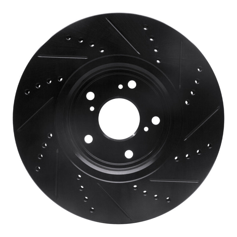 R1 16 - 22 Acura ILX D&S Front L Brake Rotor | Honda Civic/Accord/Type R (ECB - 59063L) - WheelFlip