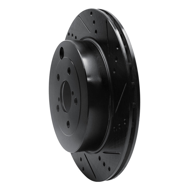 R1 17 - 25 Subaru BRZ Rear D&S Black Rotor | 2012 - 21 BRZ (ECB - 13040R) - WheelFlip