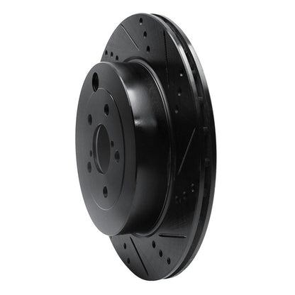 R1 17 - 25 Subaru BRZ Rear D&S Black Rotor | 2012 - 21 BRZ (ECB - 13040R) - WheelFlip