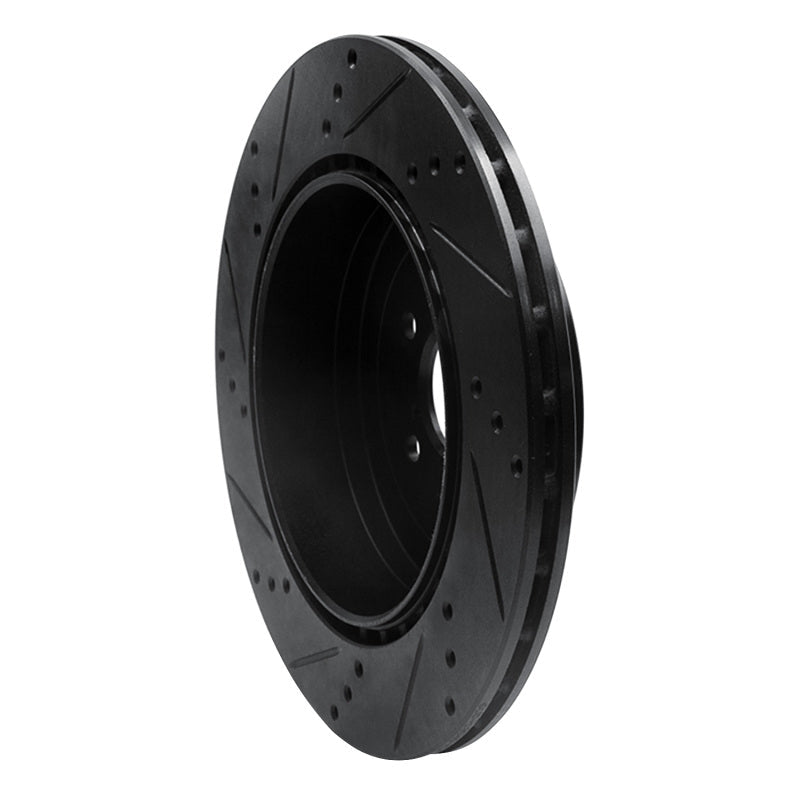 R1 17 - 25 Subaru BRZ Rear D&S Black Rotor | 2012 - 21 BRZ (ECB - 13040R) - WheelFlip