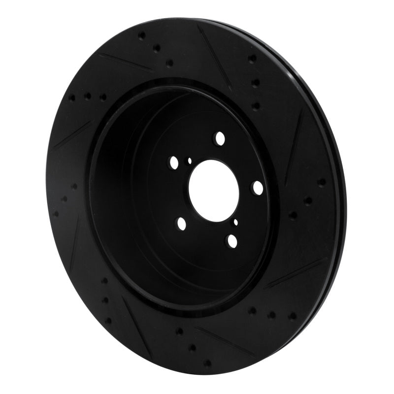 R1 17 - 25 Subaru BRZ/86/GR86 Rear D&S Black Rotor (ECB - 13040L) - WheelFlip