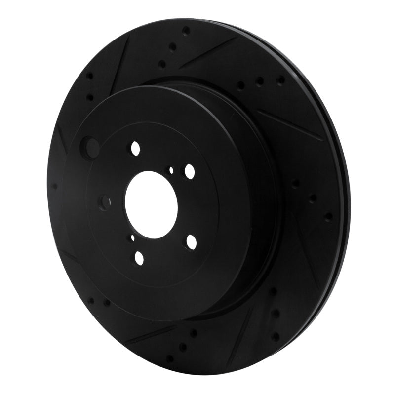 R1 17 - 25 Subaru BRZ/86/GR86 Rear D&S Black Rotor (ECB - 13040L) - WheelFlip