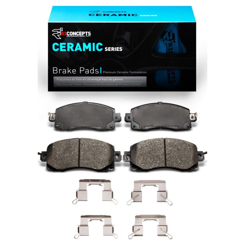 R1 17 - 25 Subaru Forester Ceramic Front Pads & Hardware Kit | Subaru Forester (12 - 23) (2310 - 2045 - 01) - WheelFlip