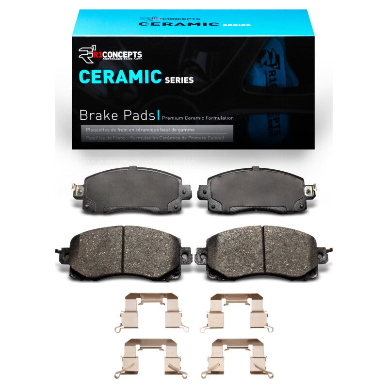 R1 19 - 25 Subaru Crosstrek Front Ceramic Pads & Hardware | Crosstrek 12 - 26 (2310 - 2045 - 02) - WheelFlip