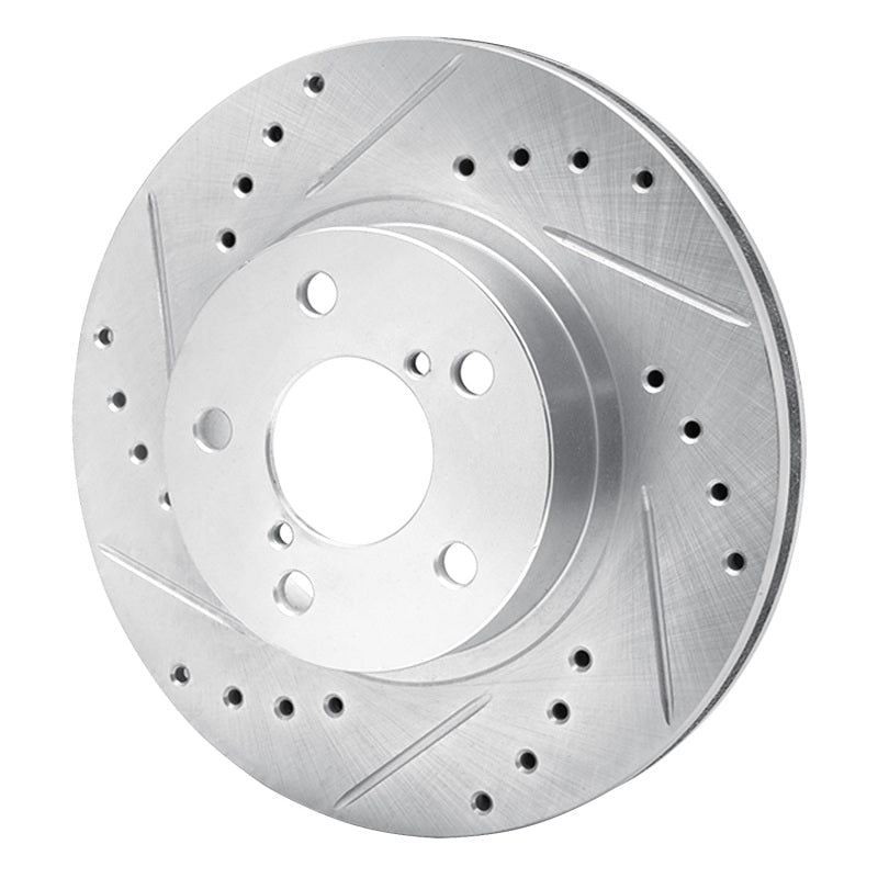 R1 90 - 01 Subaru Impreza D&S Slotted & Drilled Brake Rotor | Legacy/Forester (631 - 13007L) - WheelFlip