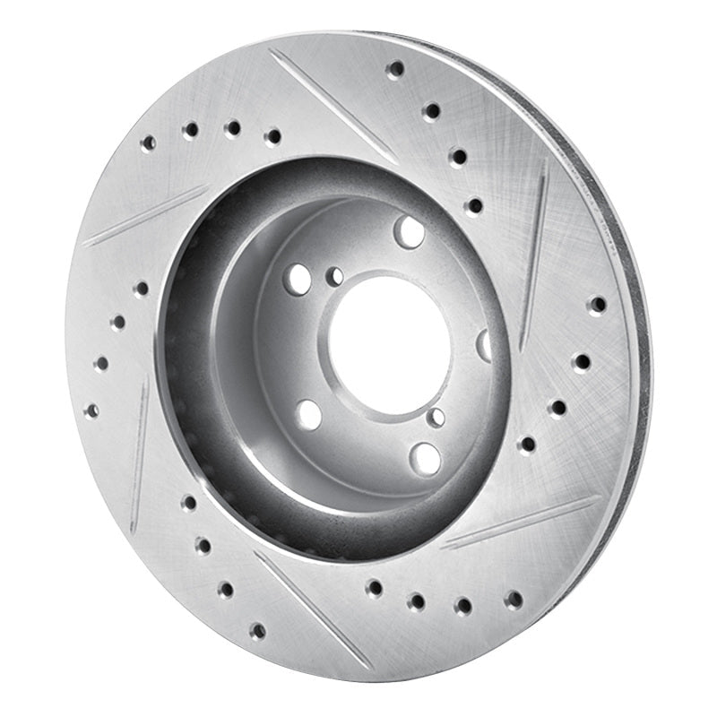 R1 90 - 01 Subaru Impreza D&S Slotted & Drilled Brake Rotor | Legacy/Forester (631 - 13007L) - WheelFlip