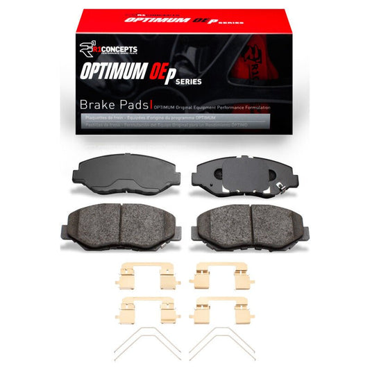 R1 Concepts 05 - 16 Acura ILX Front OE Brake Pads & Bush Kit | 2001 - 22 Honda/Acura (2551 - 0914 - 03) - WheelFlip