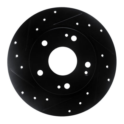 R1 Concepts D&S 2016 - 25 Honda Civic Coupe Rear Left Rotor | Honda Civic (ECB - 59059L) - WheelFlip