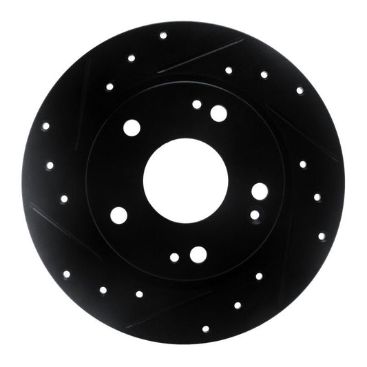 R1 Concepts D&S 2016 - 25 Honda Civic Coupe Rear Left Rotor | Honda Civic (ECB - 59059L) - WheelFlip