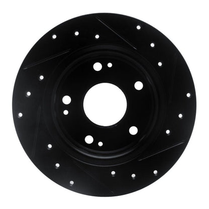 R1 Concepts D&S 2016 - 25 Honda Civic Coupe Rear Left Rotor | Honda Civic (ECB - 59059L) - WheelFlip