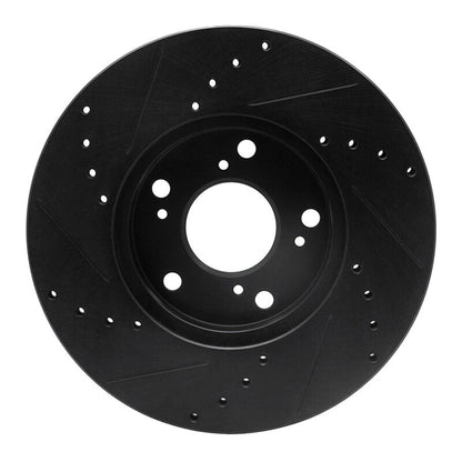 R1 Concepts D&S Front Right Brake Rotor | Honda Civic 06 - 15 (ECB - 59042R) - WheelFlip