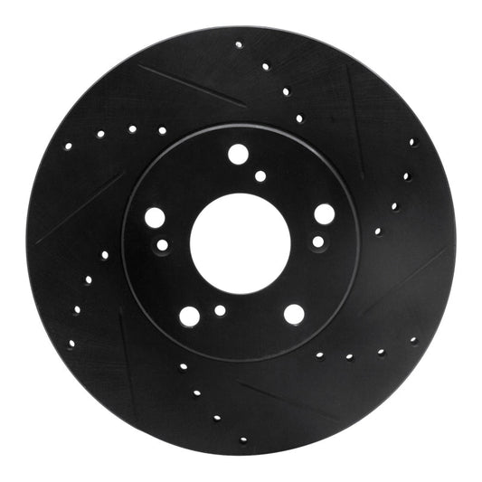 R1 Concepts D&S Front Right Brake Rotor | Honda Civic 06 - 15 (ECB - 59042R) - WheelFlip