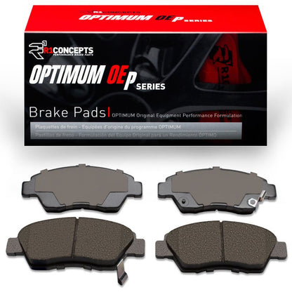 R1 Concepts Optimum OEp Front Brake Pads | Honda Civic/ILX 1991 - 2022 (2551 - 0948 - 00) - WheelFlip