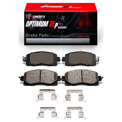 R1 Optimum OEp Front Pads & Hardware Kit | Subaru Crosstrek/Impreza/Forester (12 - 23) (2551 - 2045 - 01) - WheelFlip
