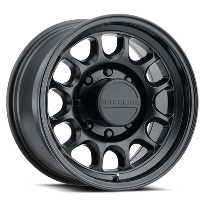 Raceline 958 Rogue Satin Black | 17x8.5" +25mm | 6x139.7mm Wheel