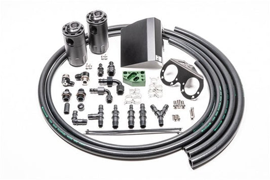Radium Dual Side Fluid Lock Oil Catch Can Kit | Subaru WRX/STI/Forester (02-14/04-13) (20-0608-FL)