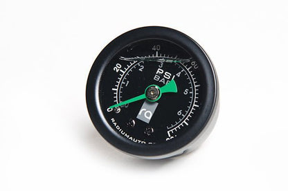 Radium Engineering 08-17 Subaru WRX STI Fuel Pressure Gauge w/ 8AN ORB Adapter