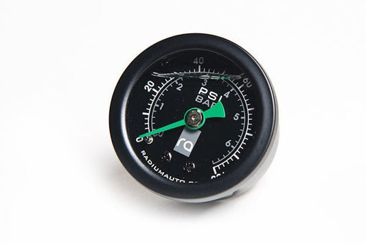 Radium Engineering 08-17 Subaru WRX STI Fuel Pressure Gauge w/ 8AN ORB Adapter