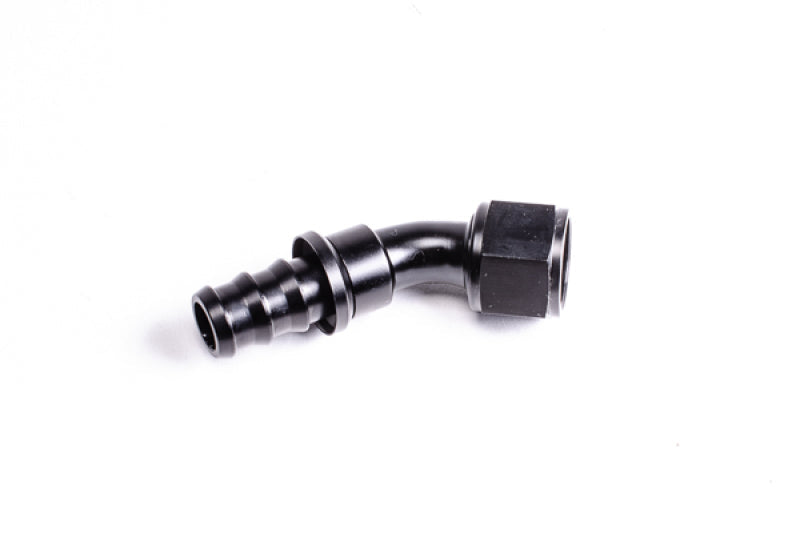 Radium Engineering 45 Degree 8An Pushlok Hose End Fitting | Universal (14-0207)