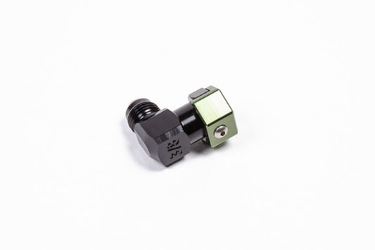 Radium Engineering 3/8In Sae Female To 6An Male Low Profile Elbow | Universal (20-0601)