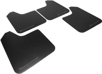 Rally Armor Basic Mudflaps Black Logo 1993-2001 Impreza