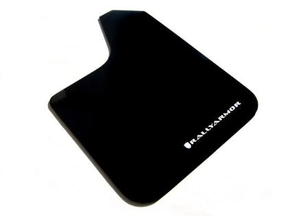 Rally Armor Basic Universal Mud Flaps White Logo