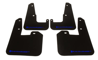 Rally Armor Black UR Mud Flap w/ Blue Logo | Subaru WRX / STI Sedan (07-14)