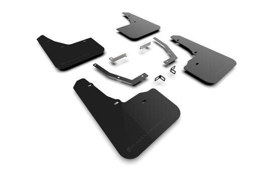 Rally Armor UR Mudflaps Black Urethane w/ Metallic Black Logo 2025 Forester