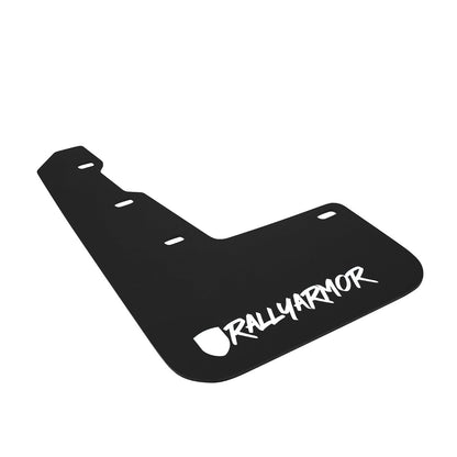 Rally Armor UR Mudflaps Black Urethane w/ New Era White Logo 2022-2024 WRX